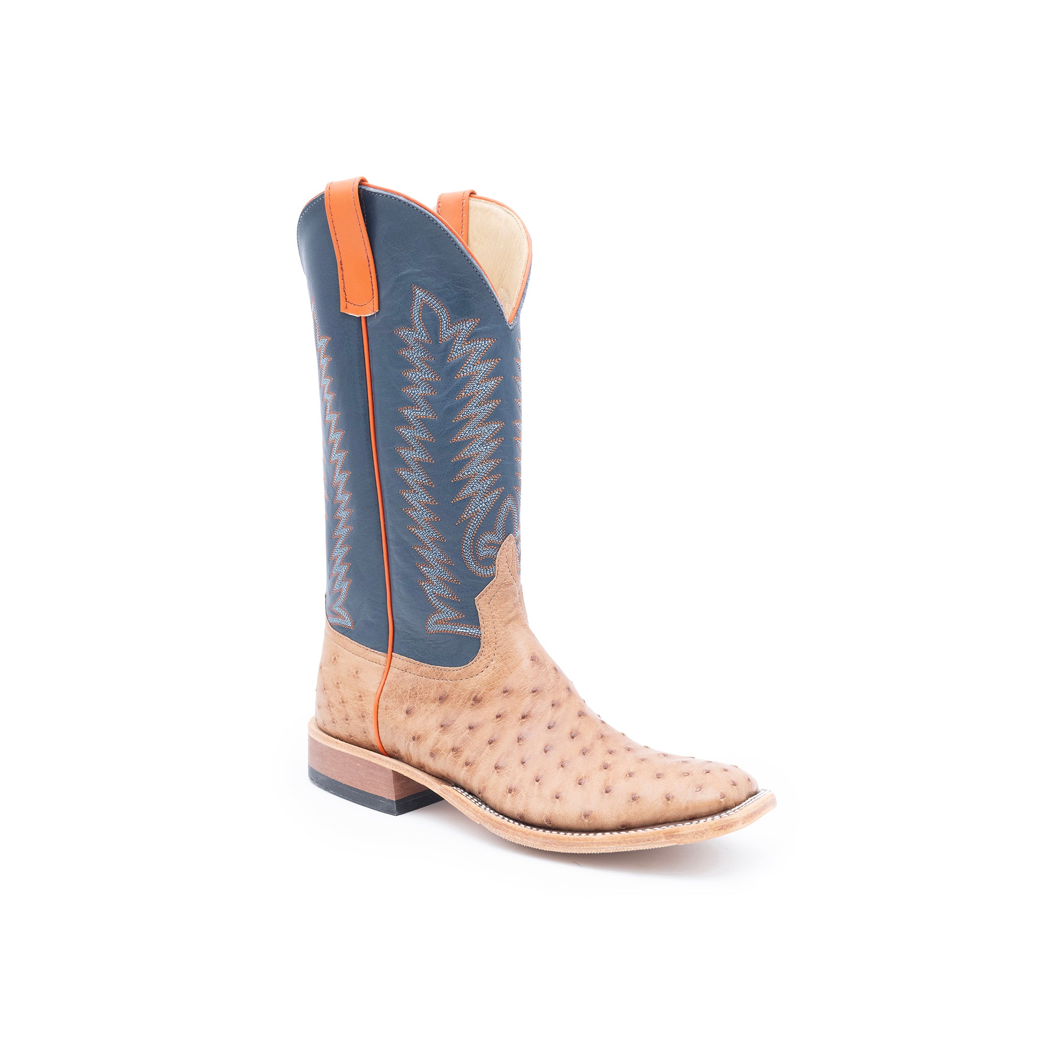 Brandy Bruchiato Full Quill Ostrich - S3016 – Baker's Boots and
