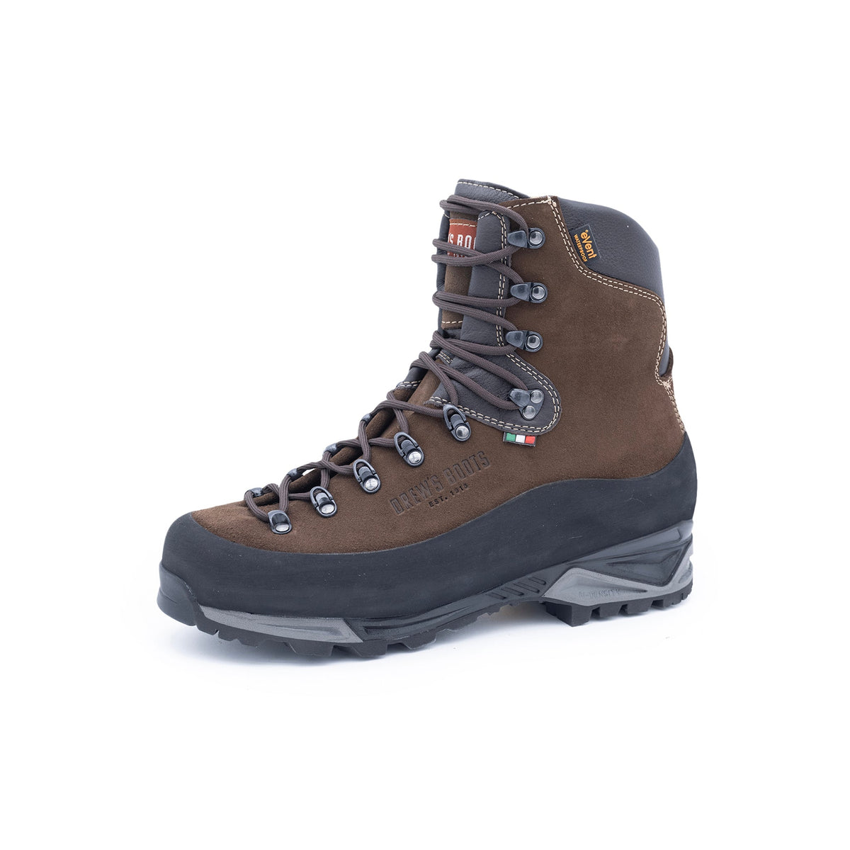 Drew's 6 inch waterproof leather italian hiking boots