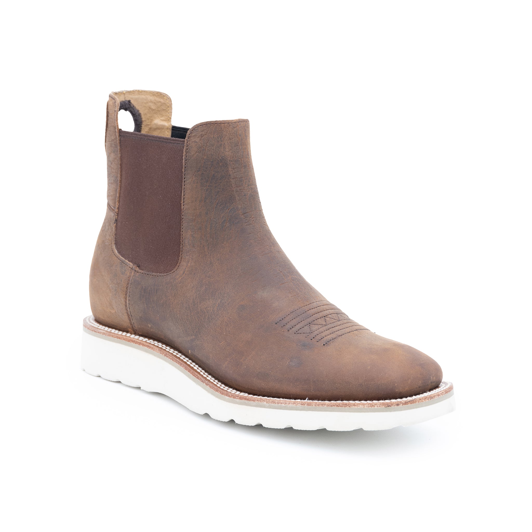 Distressed Bison Swedge - HP2202 – Baker's Boots and Clothing