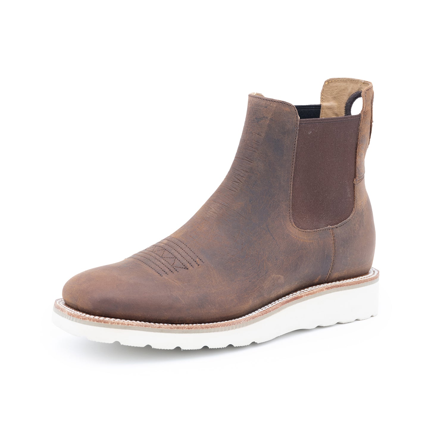 Distressed Bison Swedge - HP2202 - Baker's Boots and Clothing