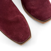 Macie Bean Burgundy Suede - M9500 - Baker's Boots and Clothing