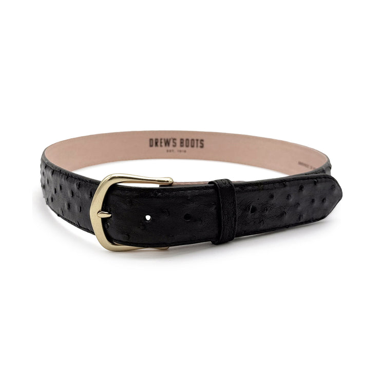 Drew's Exotic Leather Belts - Baker's Boots and Clothing