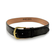 Drew's Exotic Leather Belts - Baker's Boots and Clothing