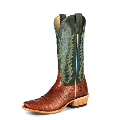 Macie Bean Brandy Caiman Belly - M9510 - Baker's Boots and Clothing