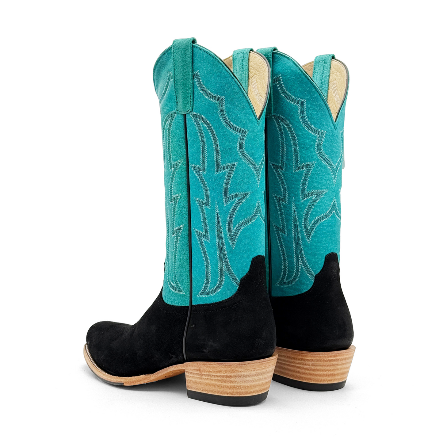 Black Suede - M9508 - Baker's Boots and Clothing