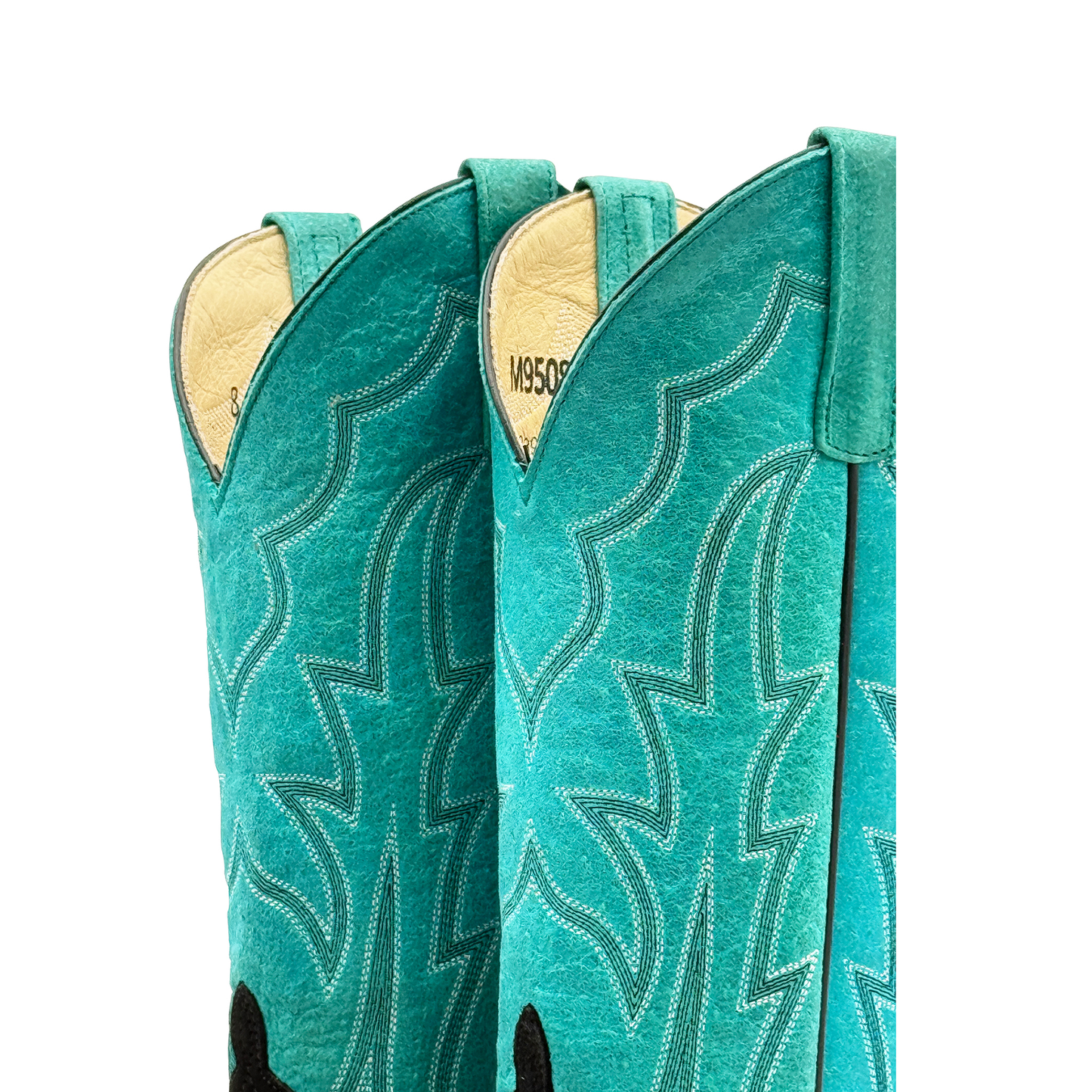 Black Suede - M9508 - Baker's Boots and Clothing