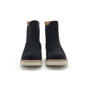 Black Suede Swedge - M2203 - Baker's Boots and Clothing