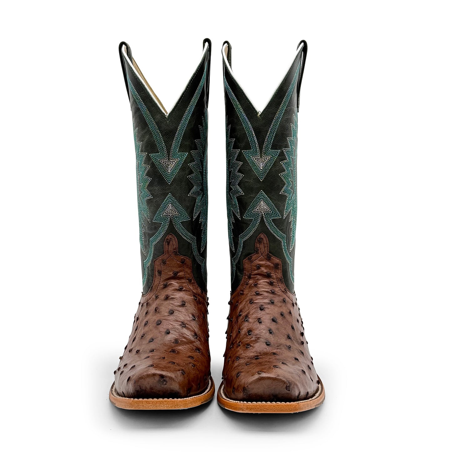 Kango Tobacco Full Quill Ostrich - M9502 - Baker's Boots and Clothing