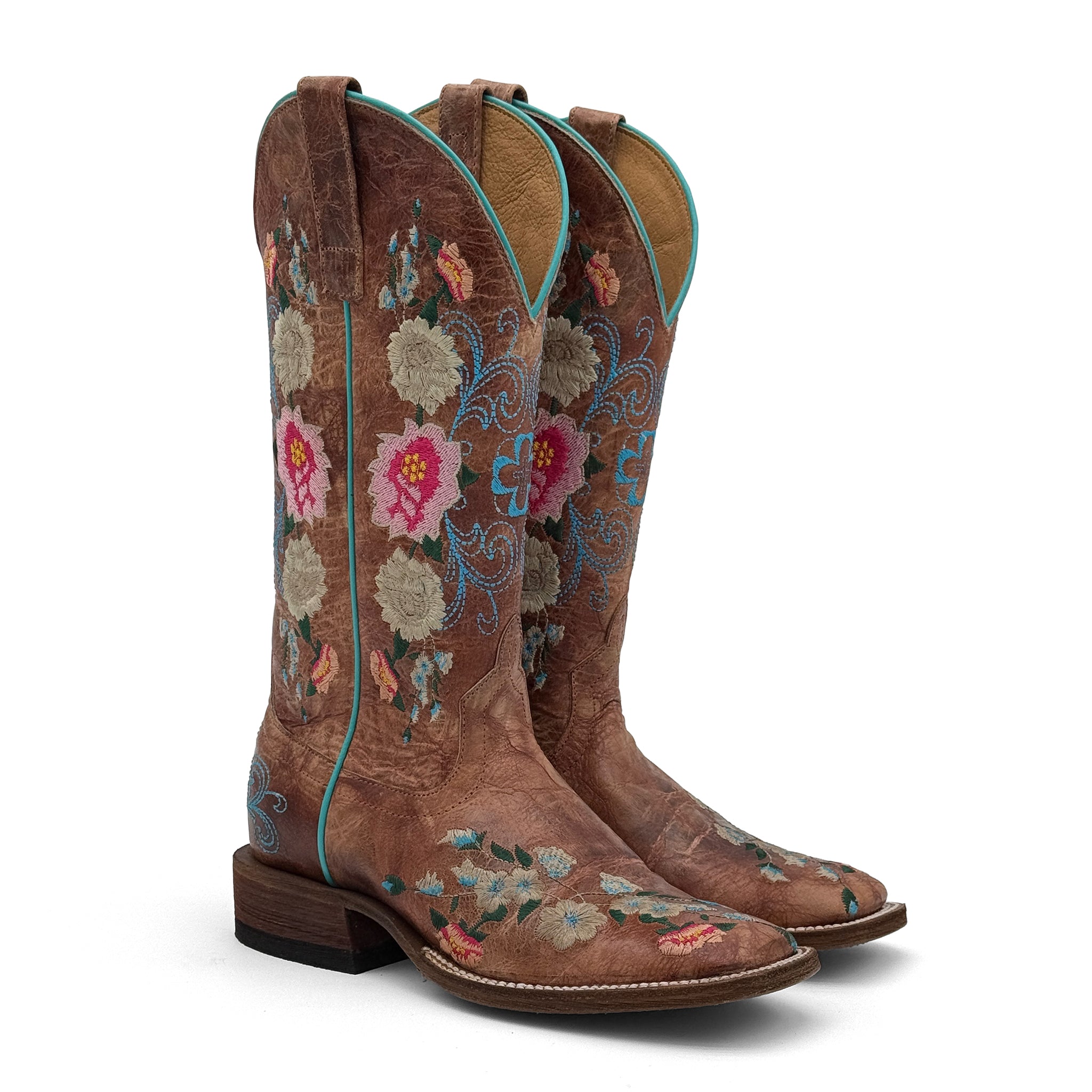 Macie Bean Rose Garden High Quality Super Cute Cowgirl Boots M9012
