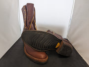 Lightly Worn White's Red Dog Pointed Toe Packer's Size 12D - Baker's Boots and Clothing
