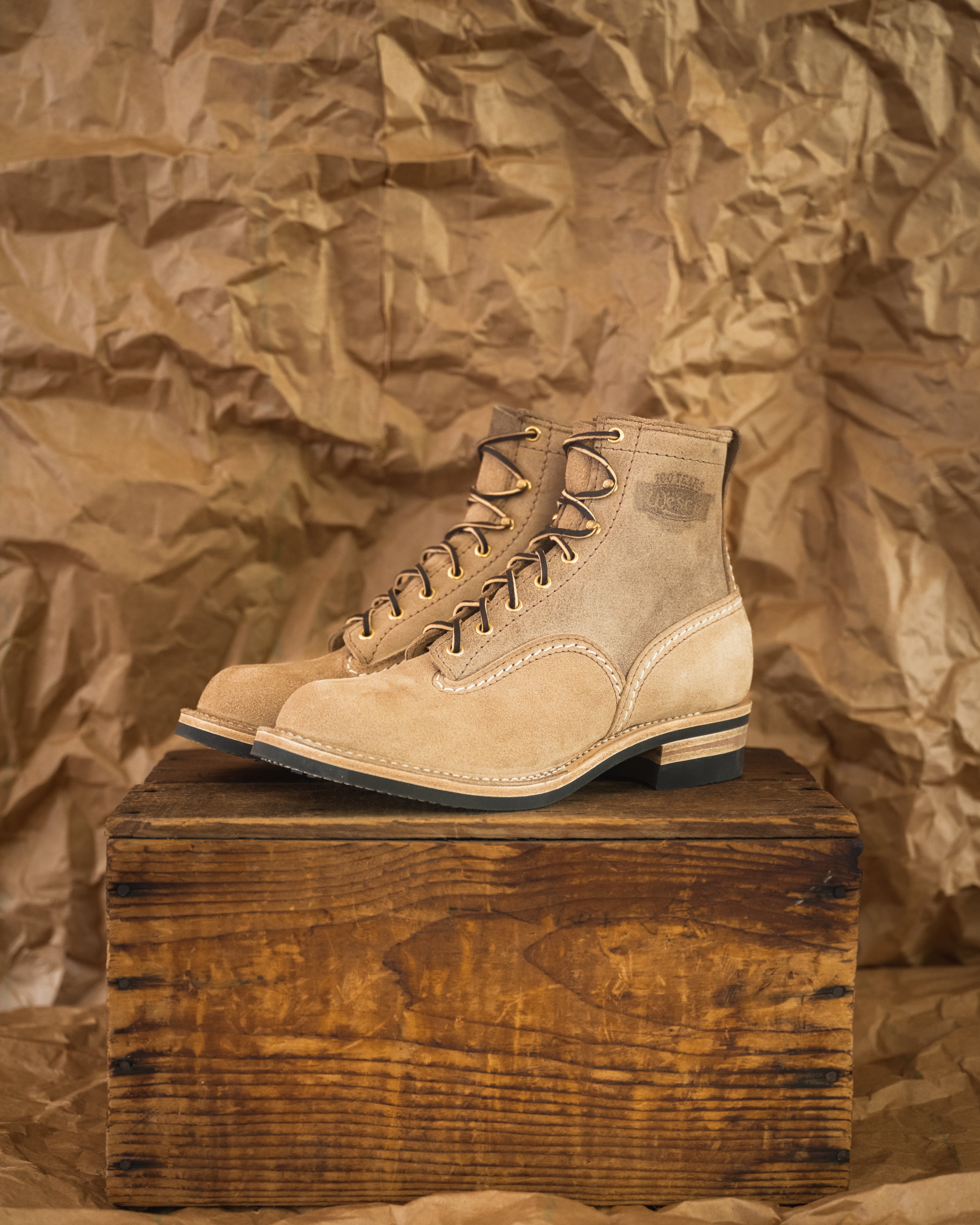 Wesco Jobmaster® – 6” Horween Marine Field Roughout – Baker's
