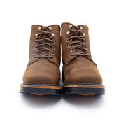 6" Peanut Cowhide Lace Up WP - Baker's Boots and Clothing