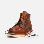 Classic Moc 6-Inch - Copper Rough & Tough Leather - Baker's Boots and Clothing