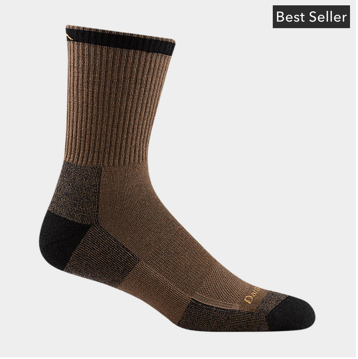 Fred Tuttle Micro Crew Cushioned Midweight Work Sock - Baker's Boots and Clothing