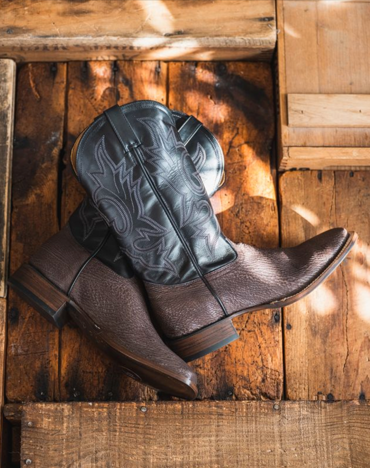 THE RANCHER - MIDNIGHT | GREY SHARK - Baker's Boots and Clothing