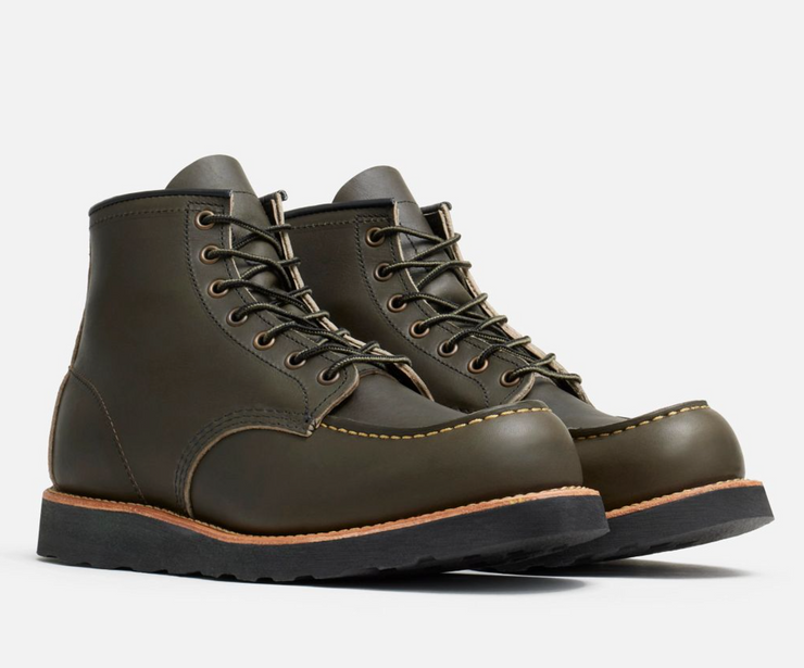 CLASSIC MOC 6-INCH - ALPINE PORTAGE LEATHER - Baker's Boots and Clothing