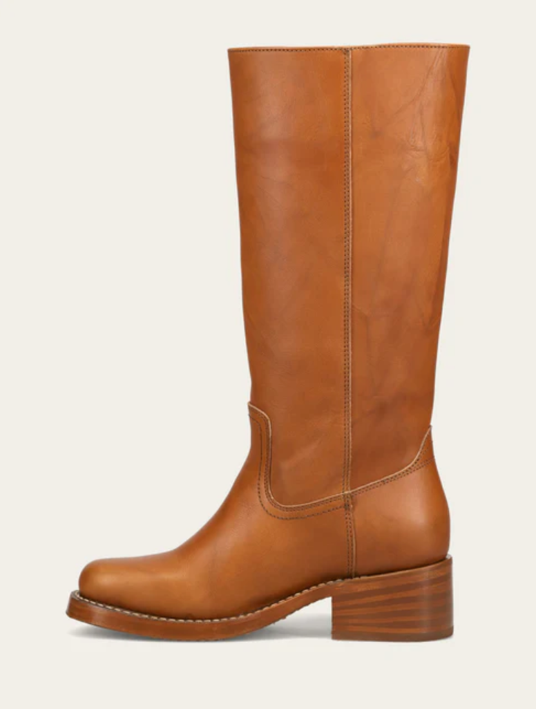 Frye Campus 14L Boot - Saddle - Baker's Boots and Clothing
