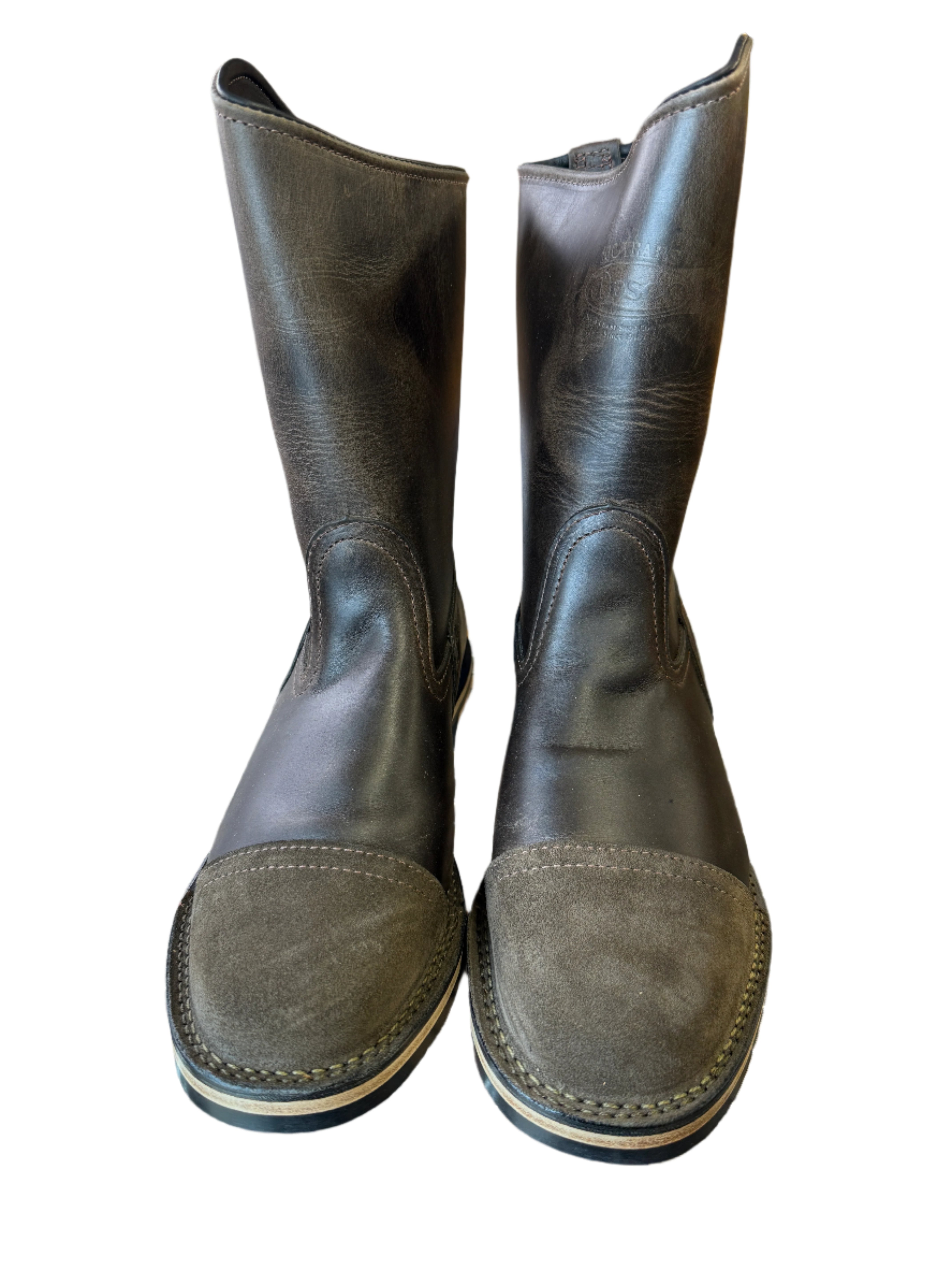 即日発送 ウエスコ カスタム MORTORCYCLE PATROL Wesco Premium Leather Custom Motorcycle Patrol Boots Size 10.5E