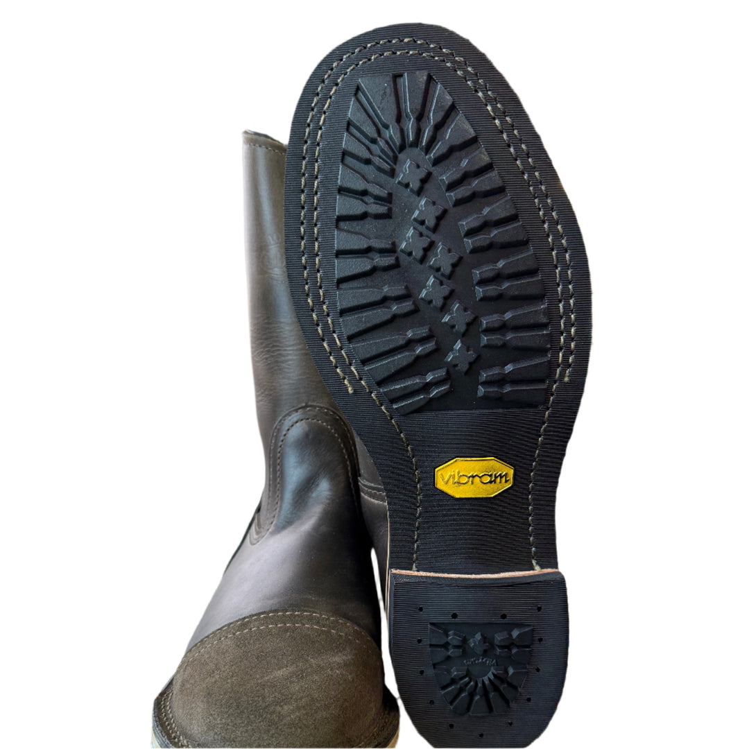 Wesco Premium Leather Custom Motorcycle Patrol Boots Size 10.5E