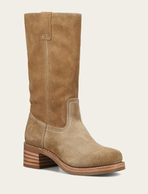 Frye Campus 12R Boot - Tan Buck - Baker's Boots and Clothing