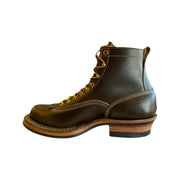 350 Cutter - Olive Waxed Flesh - Baker's Boots and Clothing