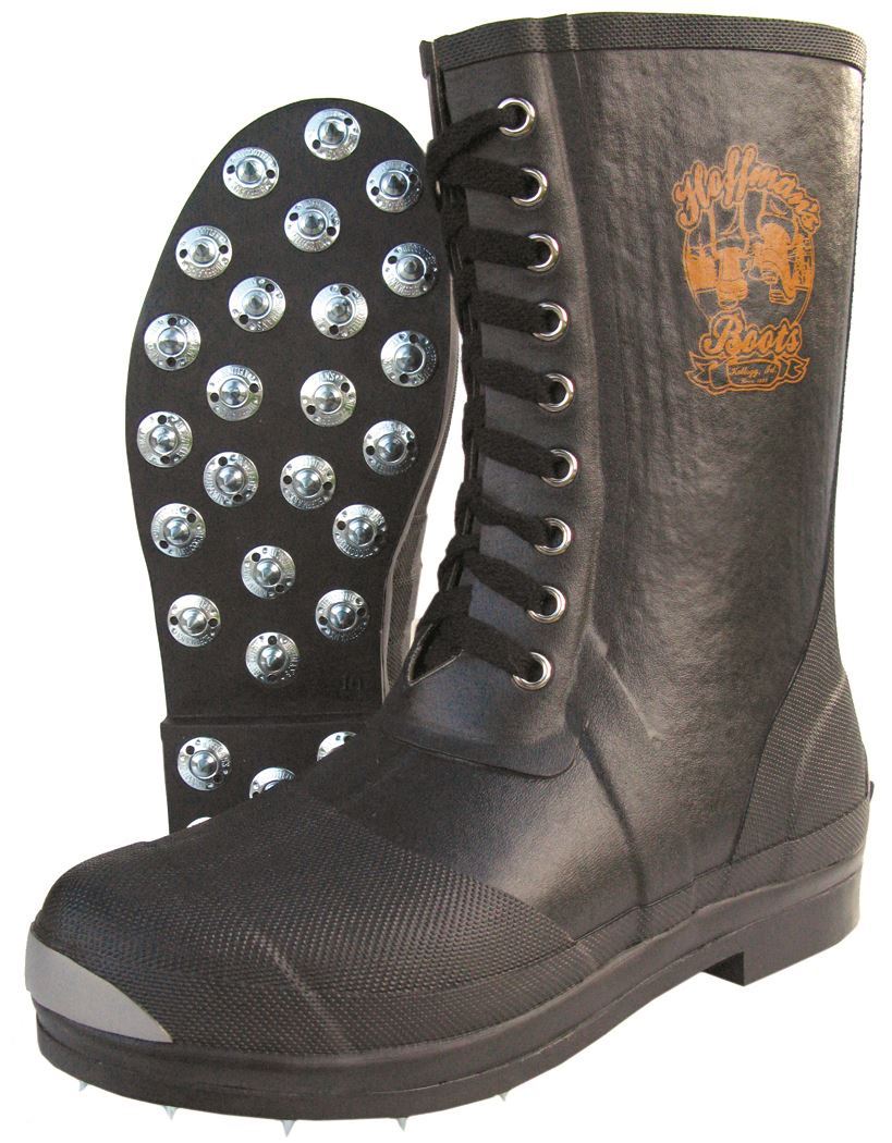 12" Rubber Insulated Calk Size 10 - Baker's Boots and Clothing