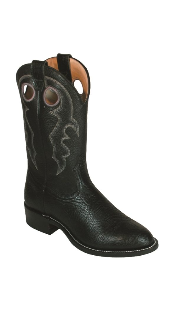Sporty Black Deer Tan - #0027 - Baker's Boots and Clothing