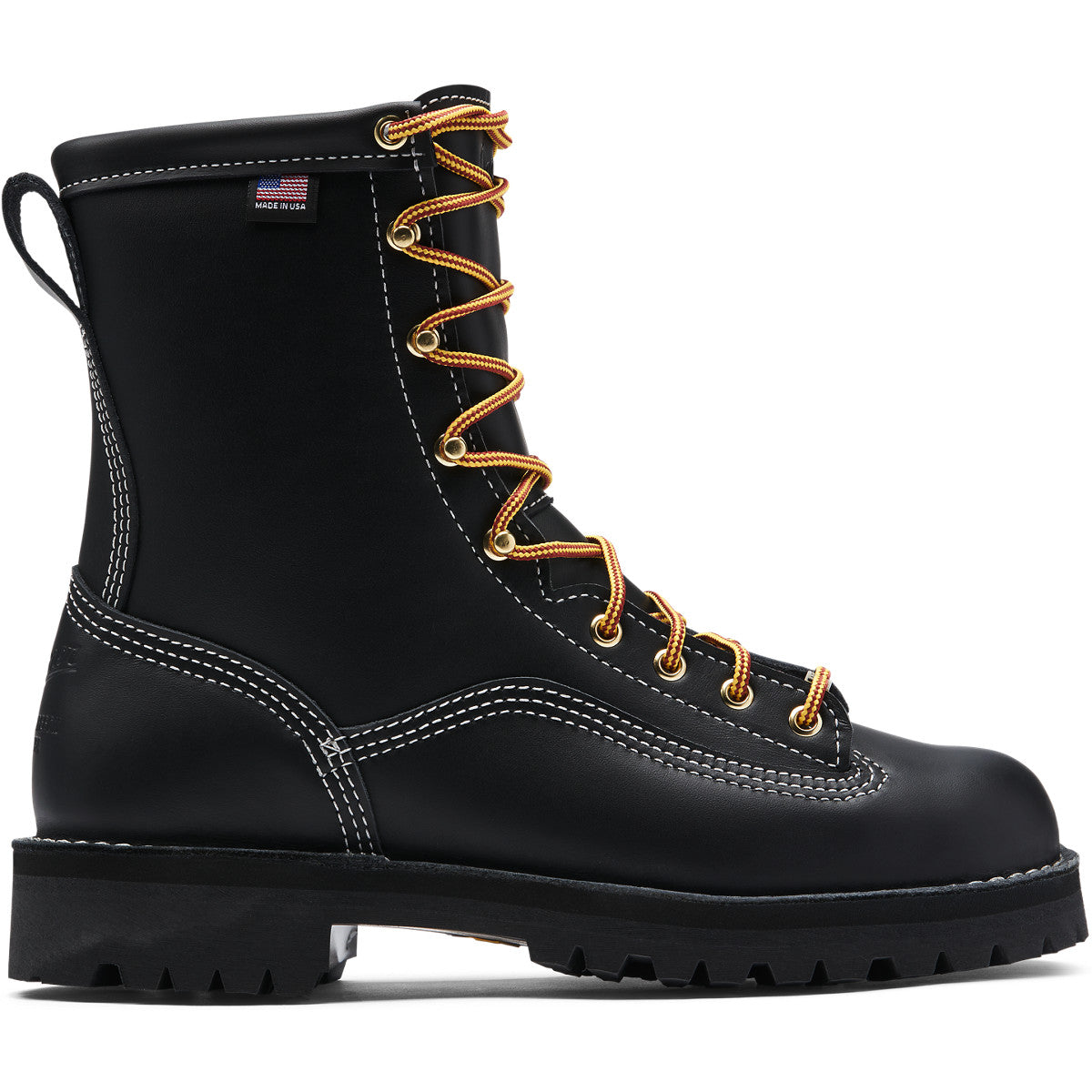 Super Rain Forest 8" Black 200G - Baker's Boots and Clothing