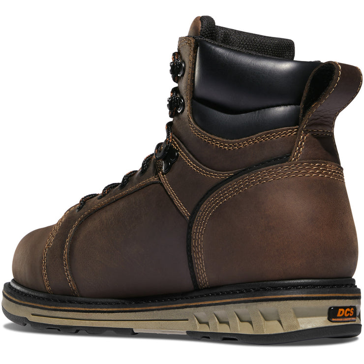 Steel Yard 6" Brown ST Wedge - Baker's Boots and Clothing