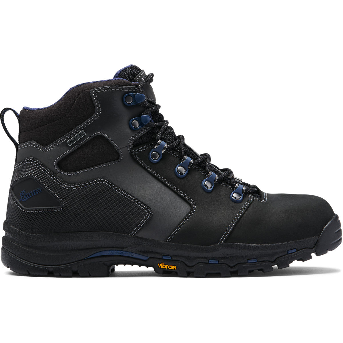 Vicious 4.5" Black/Blue NMT - Baker's Boots and Clothing