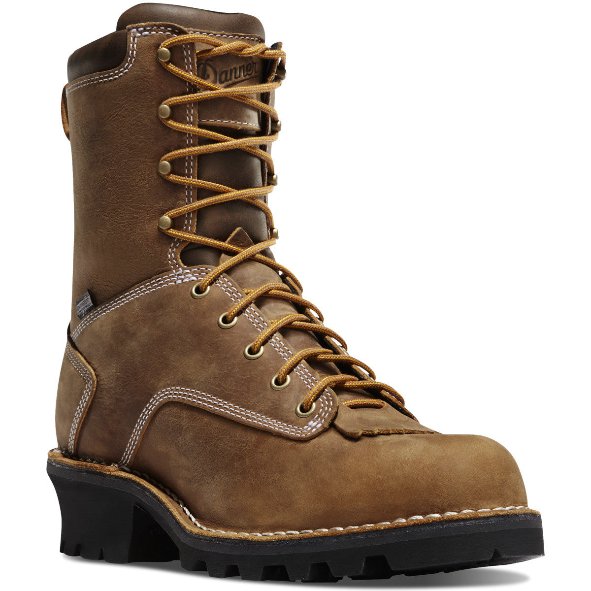 Logger 8" Brown - Baker's Boots and Clothing