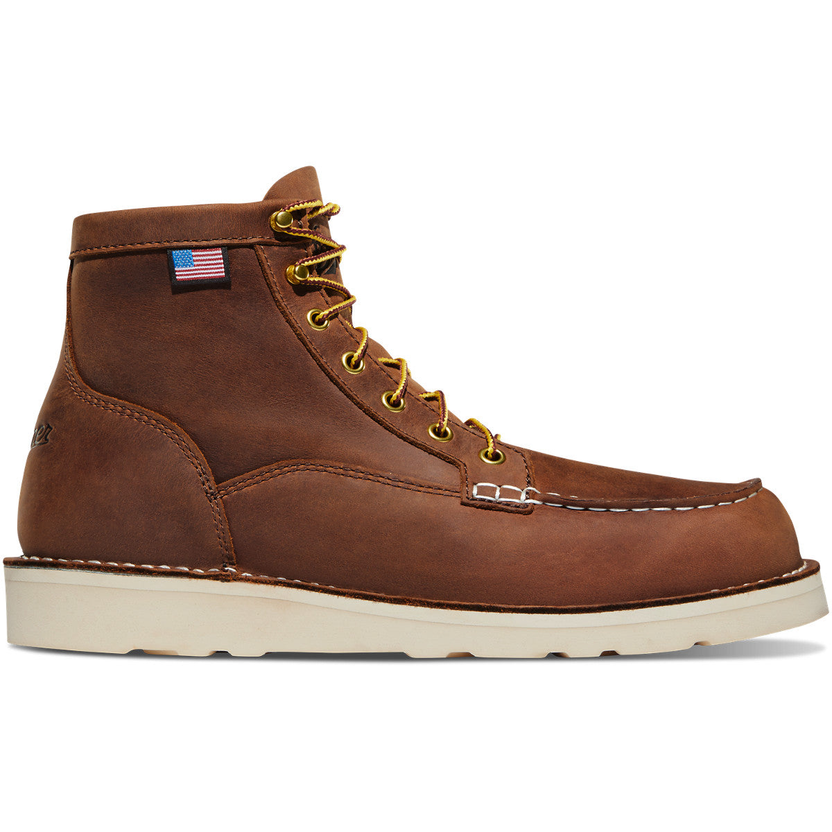 Bull Run Moc Toe 6" Tobacco - Baker's Boots and Clothing