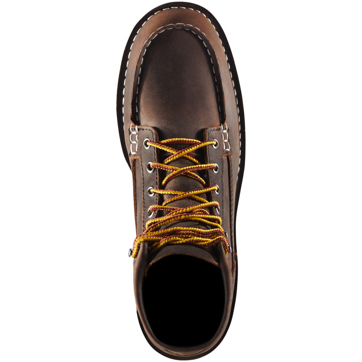 Bull Run Moc Toe 6" Brown ST - Baker's Boots and Clothing