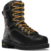 Quarry USA 8" Black MET/AT - Baker's Boots and Clothing