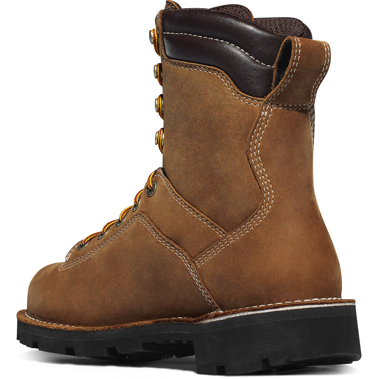 Quarry USA 8" Distressed Brown 400G - Baker's Boots and Clothing