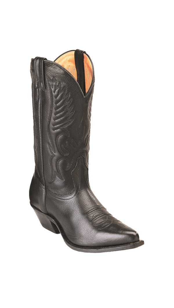 Sporty Black Deer Tan - #1866 - Baker's Boots and Clothing