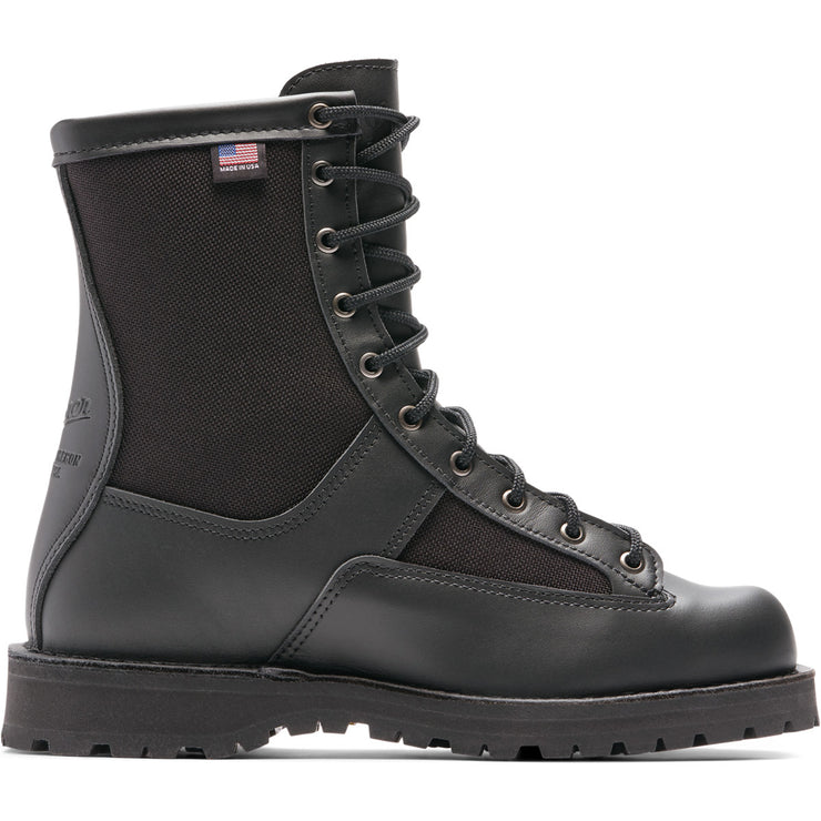 Women's Acadia 8" Black - Baker's Boots and Clothing