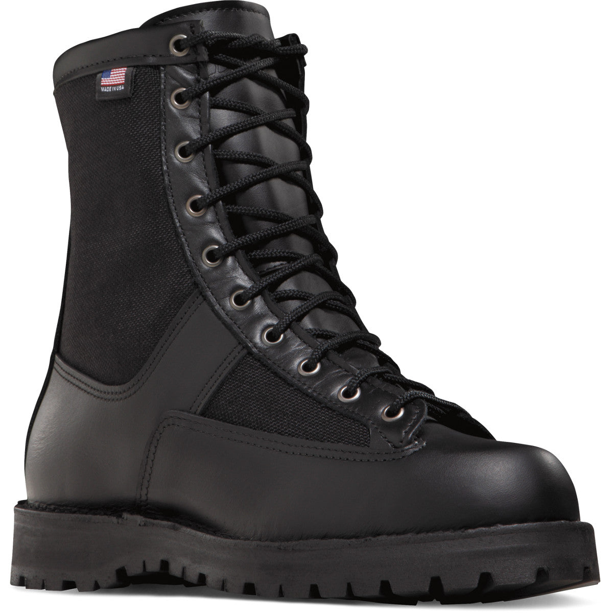 Acadia 8" Black - Baker's Boots and Clothing