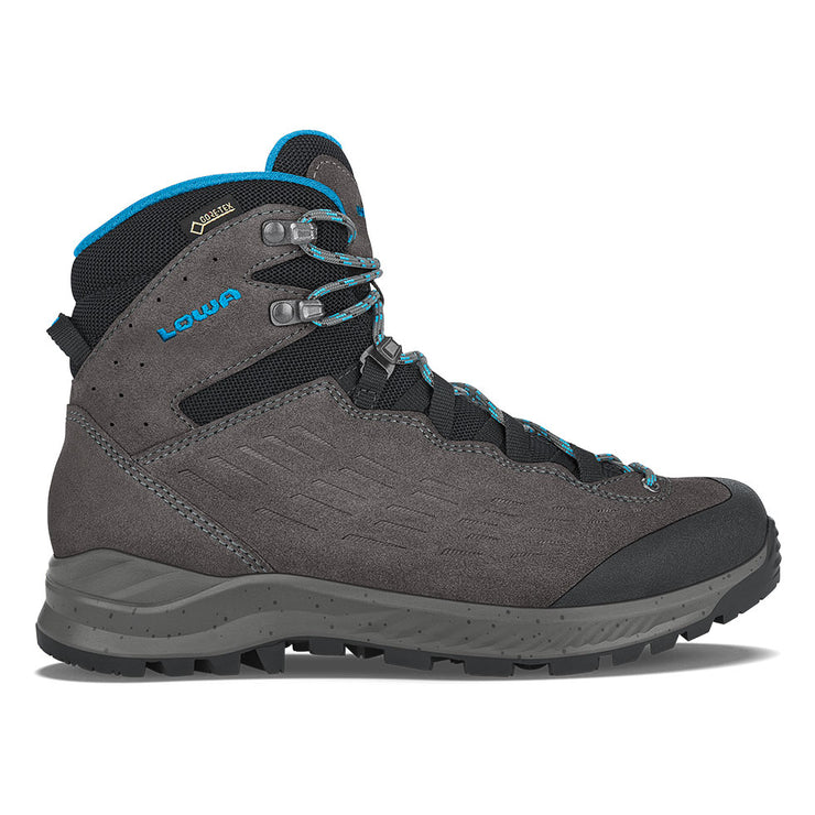 Women's Explorer GTX Mid - Anthracite & Turquoise - Baker's Boots and Clothing