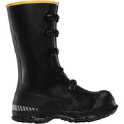ZXT Overshoe Buckle Wedge 14" Black - Baker's Boots and Clothing