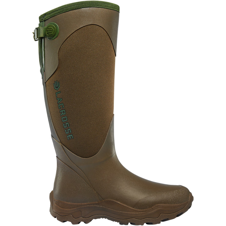 Women's Alpha Agility Snake Boot Brown/Green - Baker's Boots and Clothing