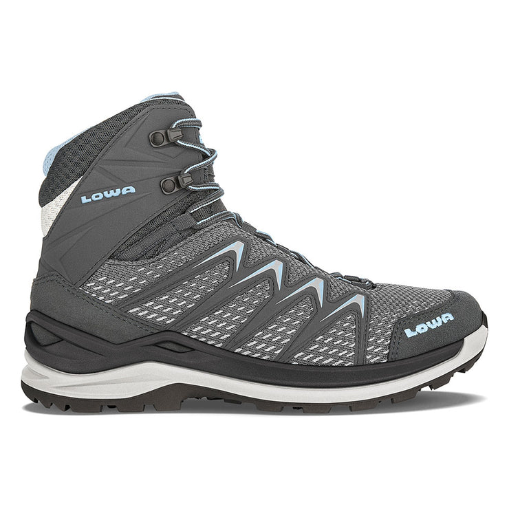 Women's Innox Pro Mid - Graphite/Ice Blue - Baker's Boots and Clothing