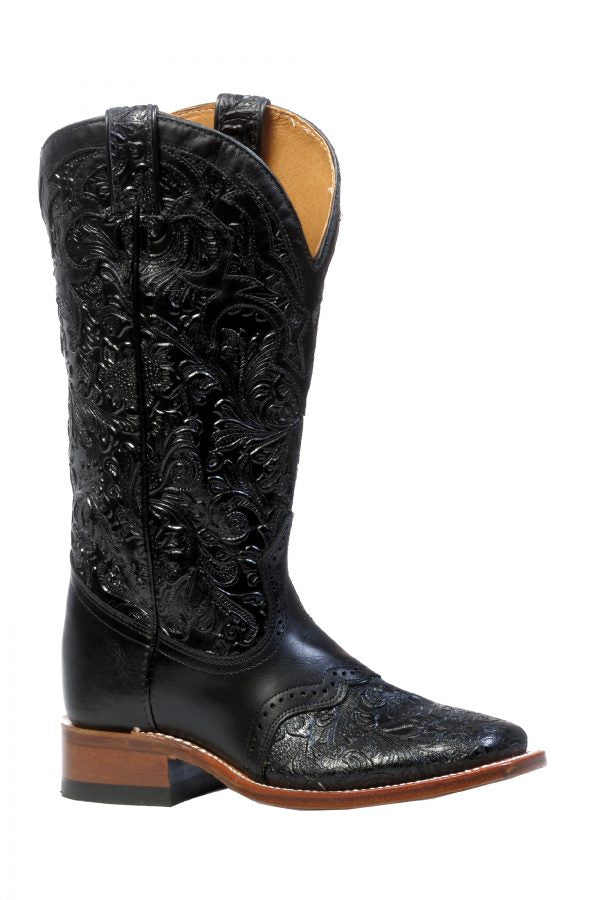 Boulet Women's Torino Calf Black Dankan Black - #4311 - Baker's Boots and Clothing