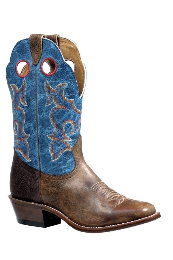 Electric Blue & Taurus Noce - #4736 - Baker's Boots and Clothing