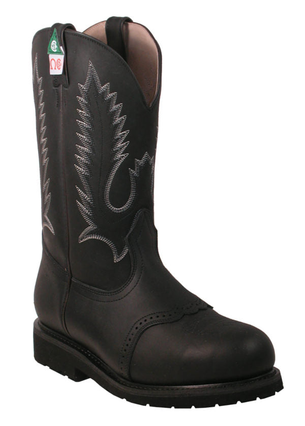 Boulet Everest Black - #6309 - Baker's Boots and Clothing