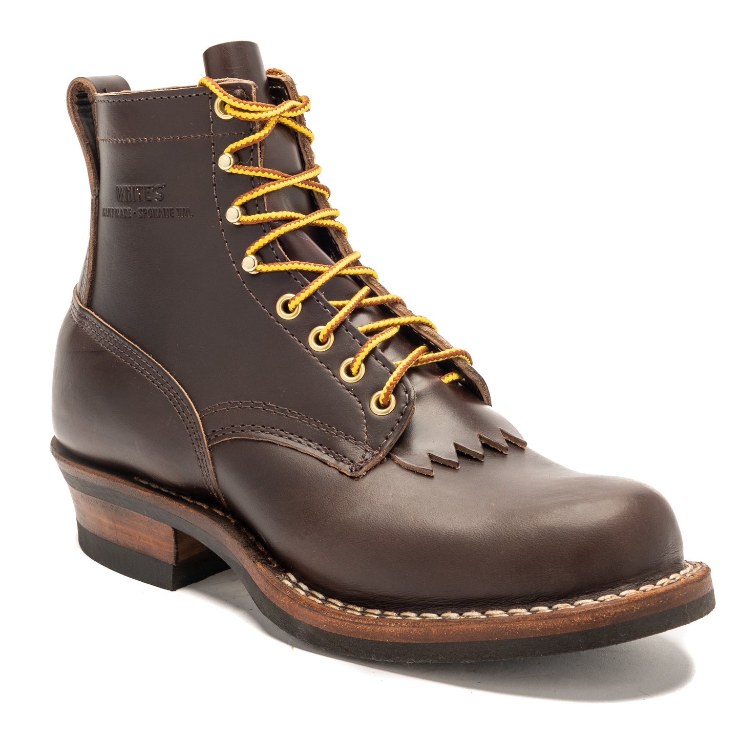 Stitchdown Cruiser - Brown Horsehide - Baker's Boots and Clothing