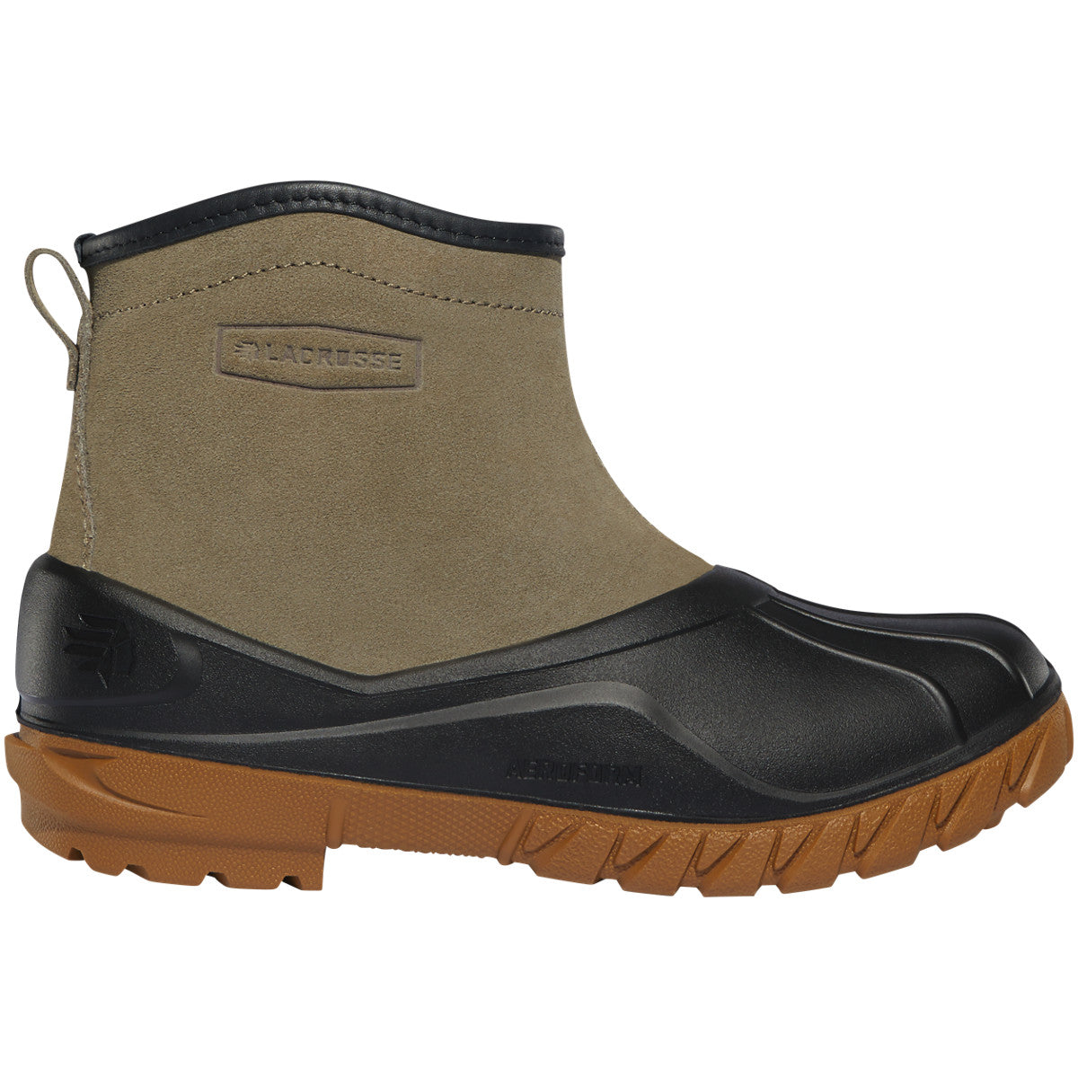 Women's Aero Timber Top 5" Gray/Black Slip-On - Baker's Boots and Clothing