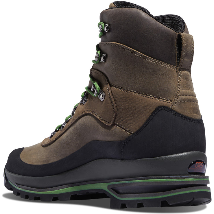 Crag Rat USA 7" Brown/Green - Baker's Boots and Clothing