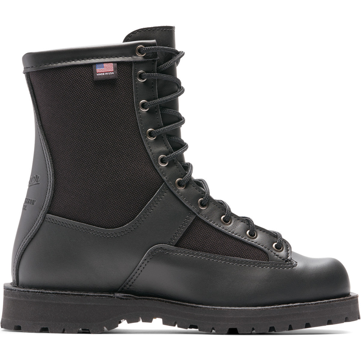 Women's Acadia 8" Black 200G - Baker's Boots and Clothing