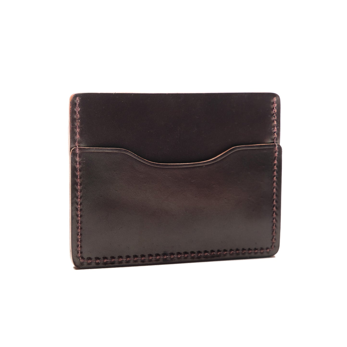 The Dave - Brown Chromexcel Card Holder - Baker's Boots and Clothing
